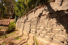 Non-compliance Landscape Wall